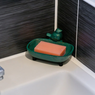 Woodside Bird Shaped Drainable Soap Holder - 6