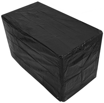 Woodside Bistro Patio Set Cover BLACK