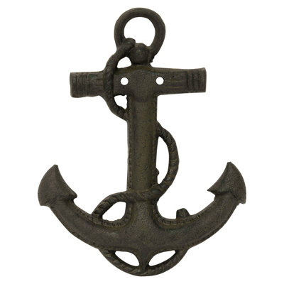Woodside Cast Iron Anchor Wall Decoration