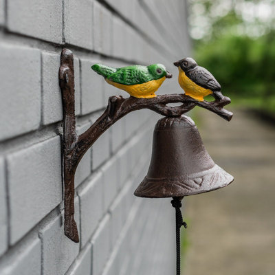 Woodside Cast Iron Door Bell - Design D