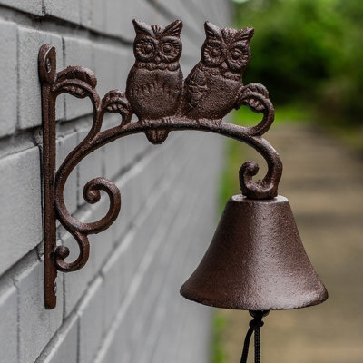 Woodside Cast Iron Door Bell - Design G