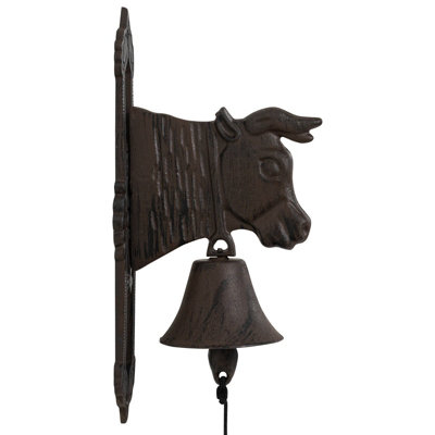 Woodside Cast Iron Door Bell - Design K