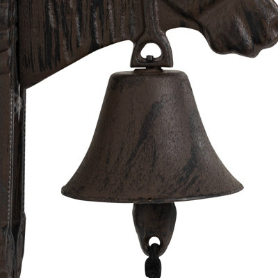 Woodside Cast Iron Door Bell - Design K