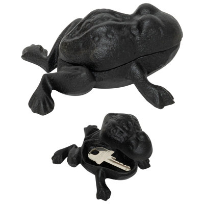 Woodside Cast Iron Frog Key Hider - 3