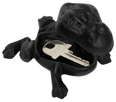 Woodside Cast Iron Frog Key Hider - 5