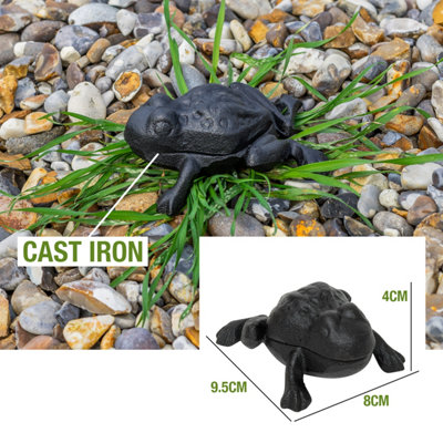 Woodside Cast Iron Frog Key Hider - 6