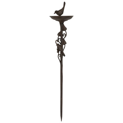 Woodside Cast Iron Ground Stake Bird Feeder Price Comparisons | Compare The Build
