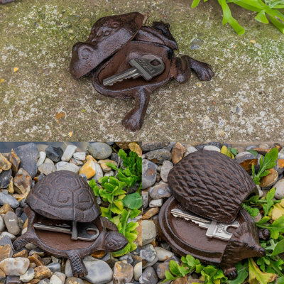 Woodside Cast Iron Key Hider 3 Pack - 8
