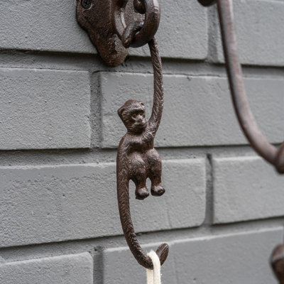 Woodside Cast Iron Monkey S Hook - 4