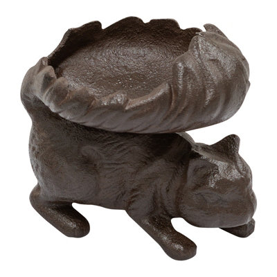 Woodside Cast Iron Squirrel/Bird Feeder