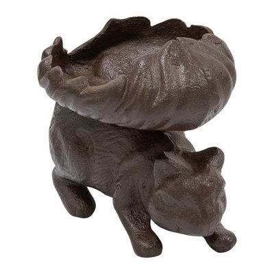 Woodside Cast Iron Squirrel/Bird Feeder - 7
