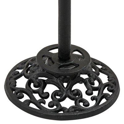 Woodside Cast Iron Toilet Roll Holder - 4