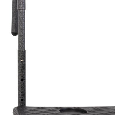 Woodside Folding Hanging Balcony Deck Table - 4