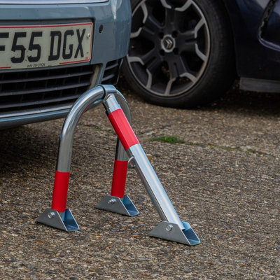 Woodside Folding U Shape Parking Barrier - SMALL