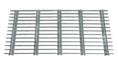 Woodside Galvanised Steel Door Mat - Large