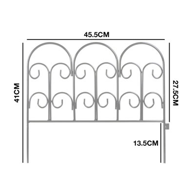 Woodside Garden Border Edging 5 Pack - 4