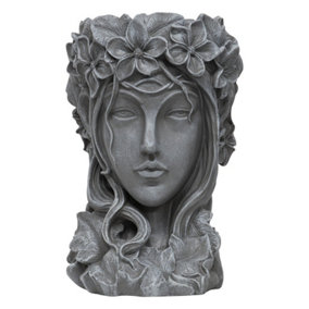 Woodside Garden Goddess Head Planter