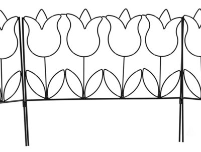Woodside Garden Wall Fence Tulip Style