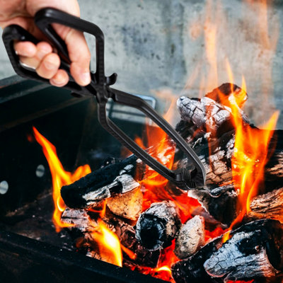 Amazon.co.jp: teogonia/theogeny Fireplace Tongs/faiya-pure