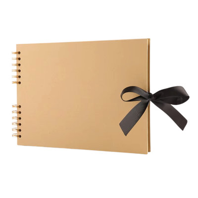 Woodside Home Living Ribbon Tie Scrap Book Style Photo Album 29cm x 21 ...