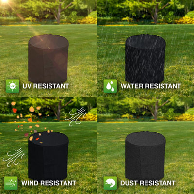 Woodside Kettle Barbecue Cover BLACK - 6