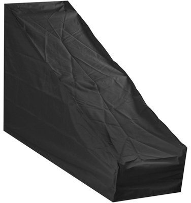 Woodside Large Protective Lawn Mower Cover BLACK