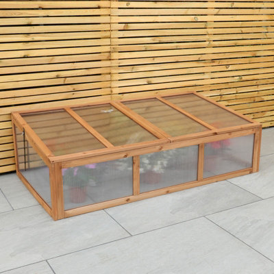 Woodside Large Wooden Cold Frame/Growhouse - 3