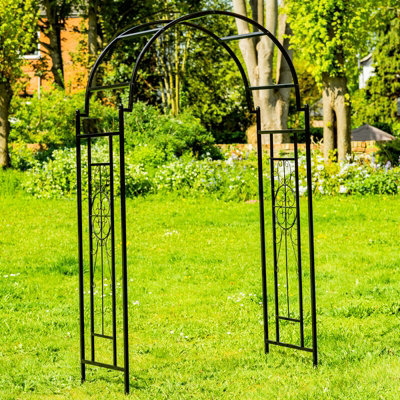 Woodside Northwold Metal Garden Arch - 4