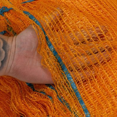 Woodside Orange Net Sack with Drawstring x 100 - XL - 3