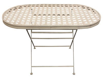 Woodside Ostend Oval Metal Table