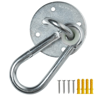 Woodside Outdoor Hammock Swing Wall Hook Set