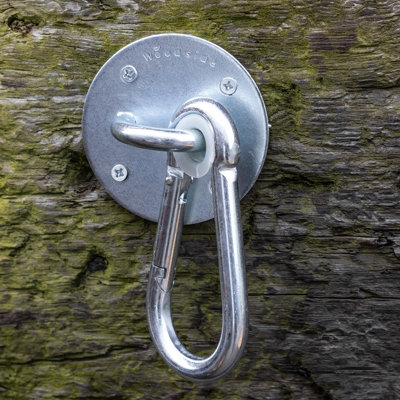 Woodside Outdoor Hammock Swing Wall Hook Set