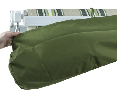 Woodside Patio Awning Cover - 1.5M GREEN
