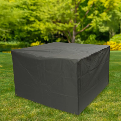 Woodside Rattan Cube Set Cover GREY - 4