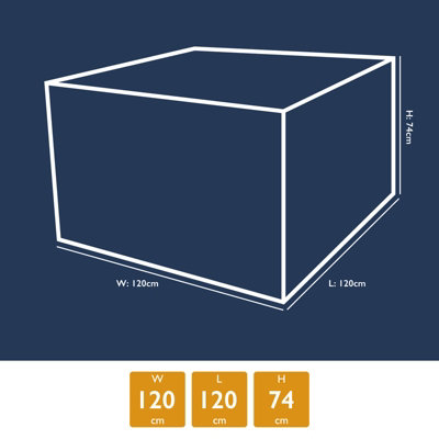 Woodside Rattan Cube Set Cover - 3