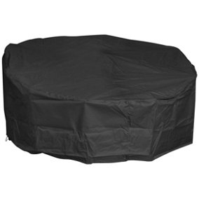 Woodside Rattan Day Bed Cover BLACK