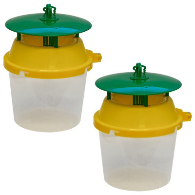 Woodside Reusable Box Tree Moth Catcher/Insect/Wasp Bucket Trap 2 Pack