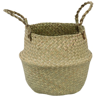 Woodside Seagrass Belly Basket PACK OF 2 - MEDIUM