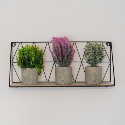 Woodside Set of 3 Artificial Potted Plants - Design A - 3