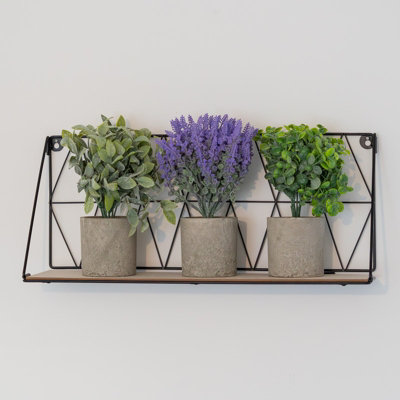 Woodside Set of 3 Artificial Potted Plants - Design B - 3