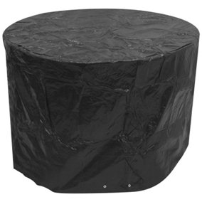 Woodside Small Round Patio Set Cover BLACK