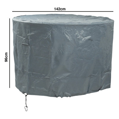 Woodside Small Round Patio Set Cover GREY