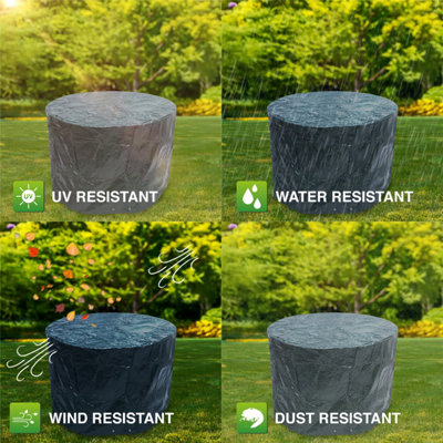 Woodside Small Round Patio Set Cover - 5