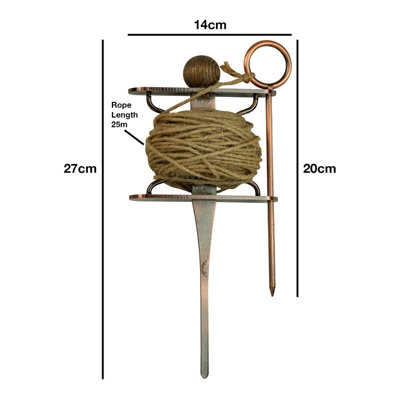 Woodside Stainless Steel Garden Row Marker - 7