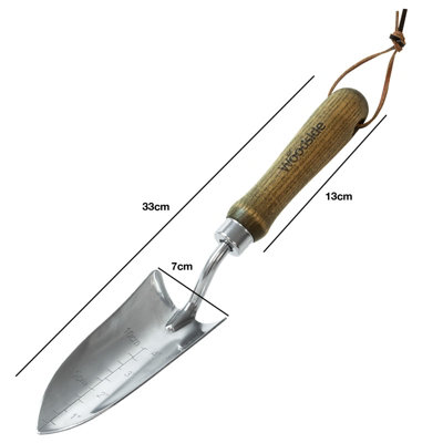 Woodside Stainless Steel Garden Transplanting Trowel