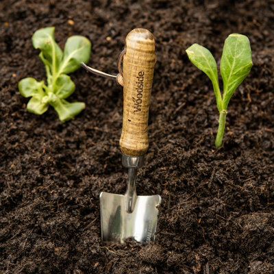 Woodside Stainless Steel Garden Transplanting Trowel - 5