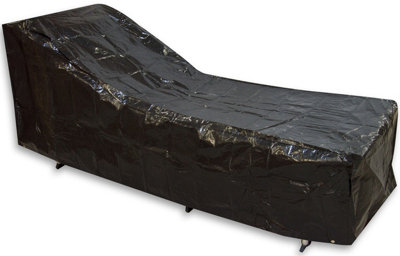 Woodside Sun Lounger Cover BLACK