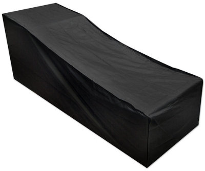 Woodside Sun Lounger Cover BLACK