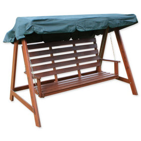 Woodside Swing Chair Replacement Canopy GREEN - 2 Seater
