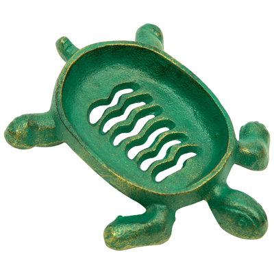 Woodside Tortoise Shaped Drainable Soap Holder
